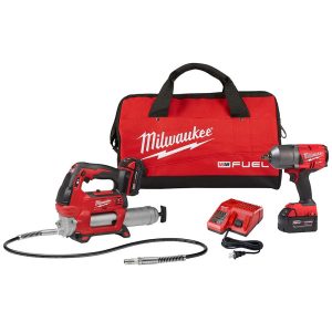 Milwaukee M18 FUEL HTIW with Grease Gun Kit