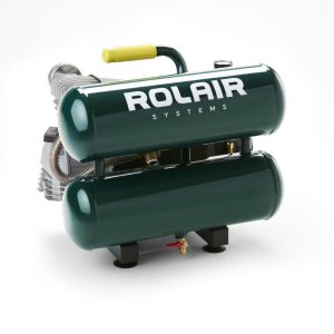 Rolair 2 HP (115V) 4.2 CFM90PSI 4.2 Gallon Quiet Stack Tank Compressor