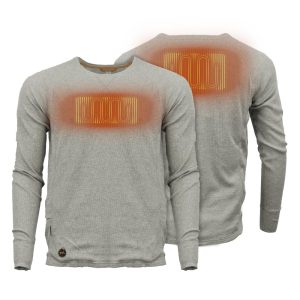 Mobile Warming Thermick Baselayer Shirt Mens 7.4V Gray 3X