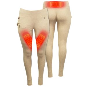 Mobile Warming Thermick Baselayer Pant Womens 7.4V Tan Small