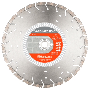 Husqvarna Vanguard HS8 14In x .125In x 1In-20mm Diamond Blade