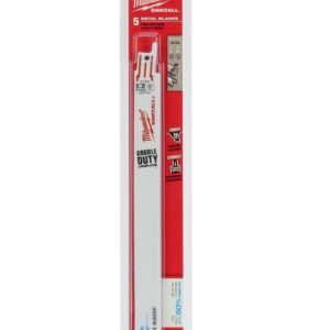Milwaukee 9 in. 14 TPI Thin Kerf Ice Hardened SAWZALL Blades 5PK