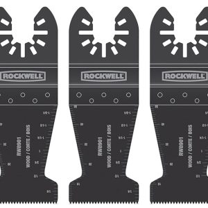 Rockwell 3-Pack High Carbon Steel Oscillating Tool Blades