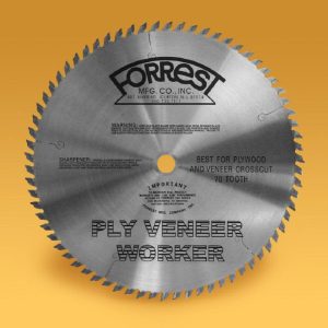 Forrest Ply Veneer 10In x 70T Blade