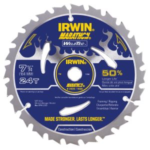Irwin Weldtec 7-1/4 In. 24T Saw Blade
