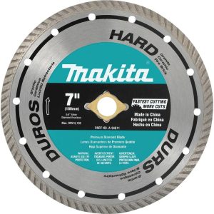 Makita 7 in. Turbo Rim Hard Material Diamond Blade