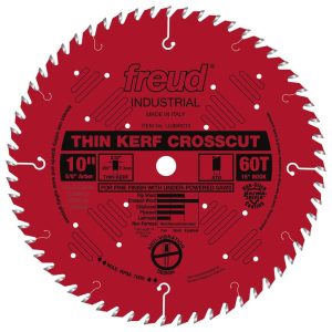 Freud 10 Thin Kerf Fine Finish Crosscut with Perma-SHIELD Coating