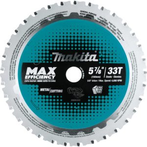 Makita 5-7/8 33T Carbide-Tipped Max Efficiency Saw Blade Metal/General Purpose