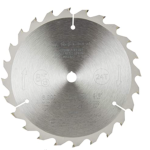 Metabo HPT Miter Saw Blade 8 1/2 Framing/Ripping Blade 24T 5/8 Arbor Tungsten Carbide Tip
