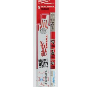 Milwaukee 6 in. 14 TPI THE TORCH Ice Hardened SAWZALL Blades 5PK