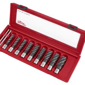 Milwaukee 9-Piece HSS Annular Cutter Set