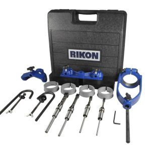 Rikon Morticing Attachment with Chisels Fits 13 In. 17 In. 20 In. 34 In. Drill Presses