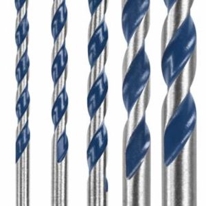Bosch 5 pc. BlueGranite Turbo Carbide Hammer Drill Bits Set