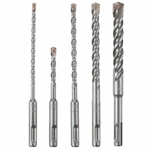 Bosch 5 Pc SDS-plus Bulldog Rotary Hammer Bit Set