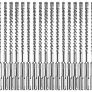 Bosch 25 pc. 1/4 In. x 4 In. x 6 In. SDS-plus Bulldog Xtreme Carbide Rotary Hammer Drill Bits