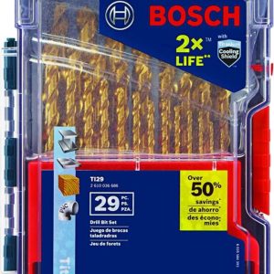 Bosch Titanium Metal Drill Bit Set 29pc