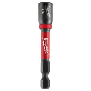 Milwaukee SHOCKWAVE Impact Duty 1/4 x 2 9/16 Magnetic Nut Driver 10pk