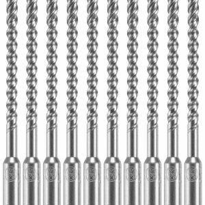Bosch 10pc 1/4 x 4 x 6 SDS plus Bulldog Xtreme Carbide Rotary Hammer Drill Bits
