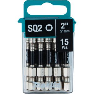 Makita Impact XPS #2 Square 2 Power Bit 15/pk