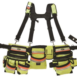 Bucket Boss 3 Bag Framers Rig – Hi Vis