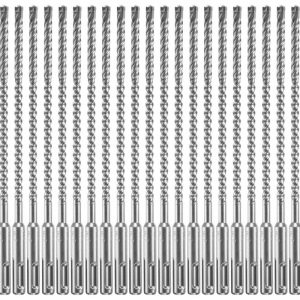 Bosch 25 pc. 1/4 In. x 6 In. x 8-1/2 In. SDS-plus Bulldog Xtreme Carbide Rotary Hammer Drill Bits