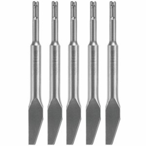 Bosch 5 pc. 1/8 In. Mortar Knife SDS-plus Bulldog Xtreme Hammer Steel