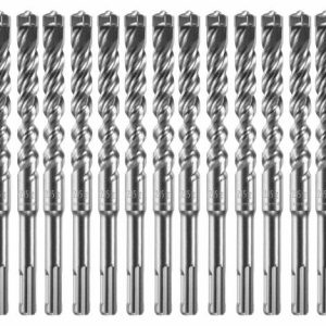Bosch 25 pc. 1/2 In. x 4 In. x 6 In. SDS-plus Bulldog Xtreme Carbide Rotary Hammer Drill Bits