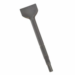 Bosch 10pc 2 x 12 Scaling Chisel Tool Round Hex/Spline Hammer Steel