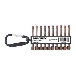 Vega Impactech 2 Square Driver Bits Set 10pcs