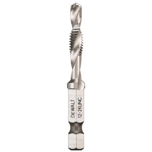 DEWALT 12-24 UNC Drill Tap 1/4 In. Capacity