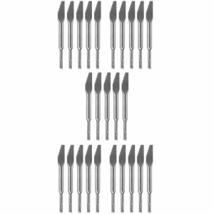 Bosch 25pc 1/8 Mortar Knife SDS plus Bulldog Xtreme Hammer Steel