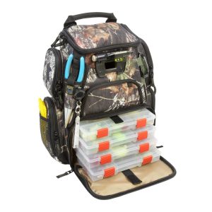 CLC Tackle Tek Recon Lighted Compact Backpack Mossy Oak