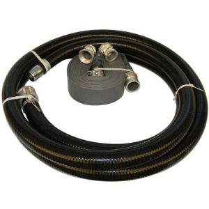 Wacker Neuson 2 x 20′ Suction & 50′ Discharge Hose Kit