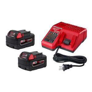 Milwaukee M18 REDLITHIUM XC5.0 Battery 2pk Starter Kit