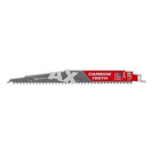 Milwaukee The Ax with Carbide Teeth SAWZALLBlade 9 In. 5T