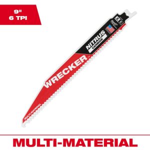 Milwaukee 9 WRECKER with NITRUS CARBIDE 1Pk