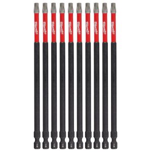 Milwaukee SHOCKWAVE 6 in. Impact Torx T30 Impact Driver Bit 10PK