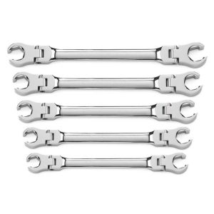 GEARWRENCH Flex Flare Nut Wrench Set 5 Pc. SAE