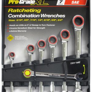 Allied International 7 pc. Ratcheting Combination Wrench Set – SAE