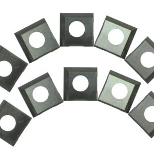 Rikon Carbide 2-Edge Inserts for 20-600H 25-131H 25-130H Planer 10 PK