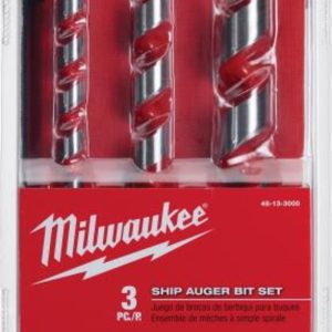 Milwaukee 3 pc. Ship Auger Bit Set