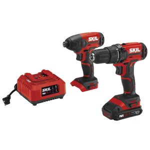 SKIL 20V DRILL DRIVER & IMPACT DRIVER KIT