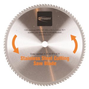 Fein 14 In. Saw Blade for Cutting Stainless Steel for the 14 In. Slugger by Metal Chop Saw