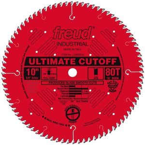 Freud 10 Ultimate Cut-Off Blade with Perma-SHIELD Coating