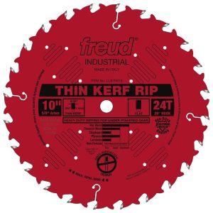Freud 10 Thin Kerf Rip Blade with Perma-SHIELD Coating
