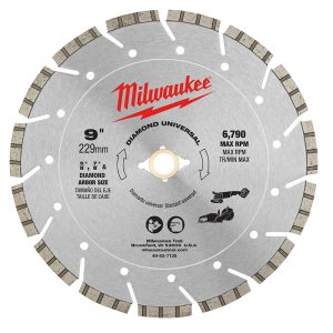 Milwaukee 9 Diamond Universal Segmented Blade
