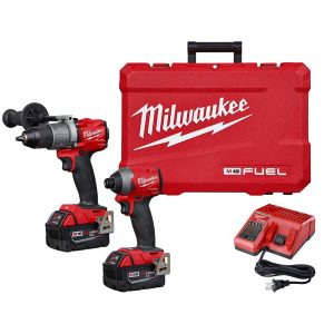 Milwaukee M18 FUEL 2-Tool Hammer Drill/Impact Driver Combo Kit