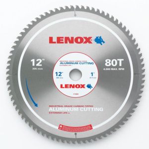 Lenox 12 In. 80 TPI Aluminum Cutting Circular Saw Blade