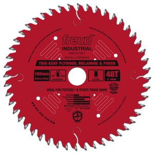 Freud 160 mm x 48T mm Thin Kerf Ultimate Plywood & Melamine Blade