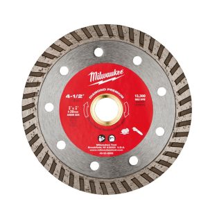 Milwaukee 4-1/2 In. Diamond Premium Turbo